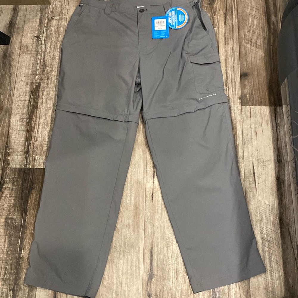 Columbia Omni shade PFG convertible pants. Size 38x32